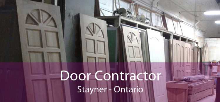 Door Contractor Stayner - Ontario