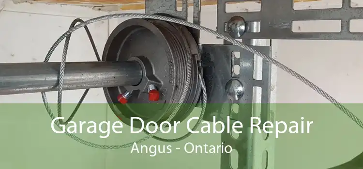 Garage Door Cable Repair Angus - Ontario