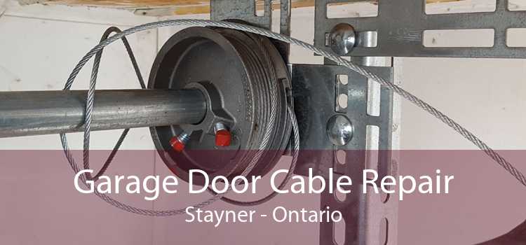 Garage Door Cable Repair Stayner - Ontario