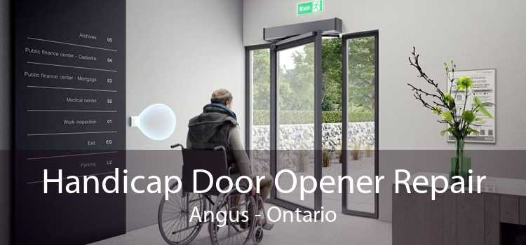 Handicap Door Opener Repair Angus - Ontario