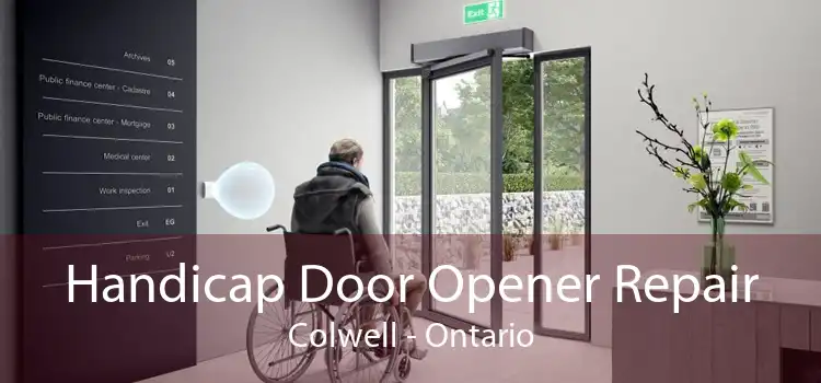 Handicap Door Opener Repair Colwell - Ontario