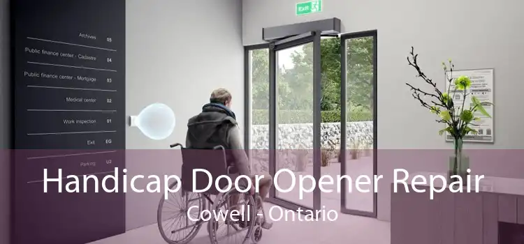 Handicap Door Opener Repair Cowell - Ontario