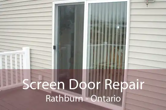 Screen Door Repair Rathburn - Ontario