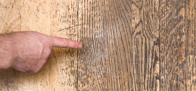 Wood Door Scratch Repair in Stayner